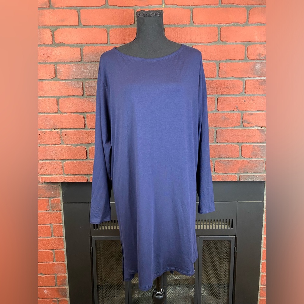 Eileen Fisher Women’s‎ Midnt Vnk Tunic Large Dress